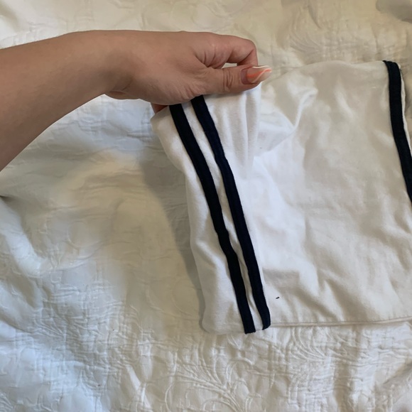 White tube top with stripes - Picture 1 of 2